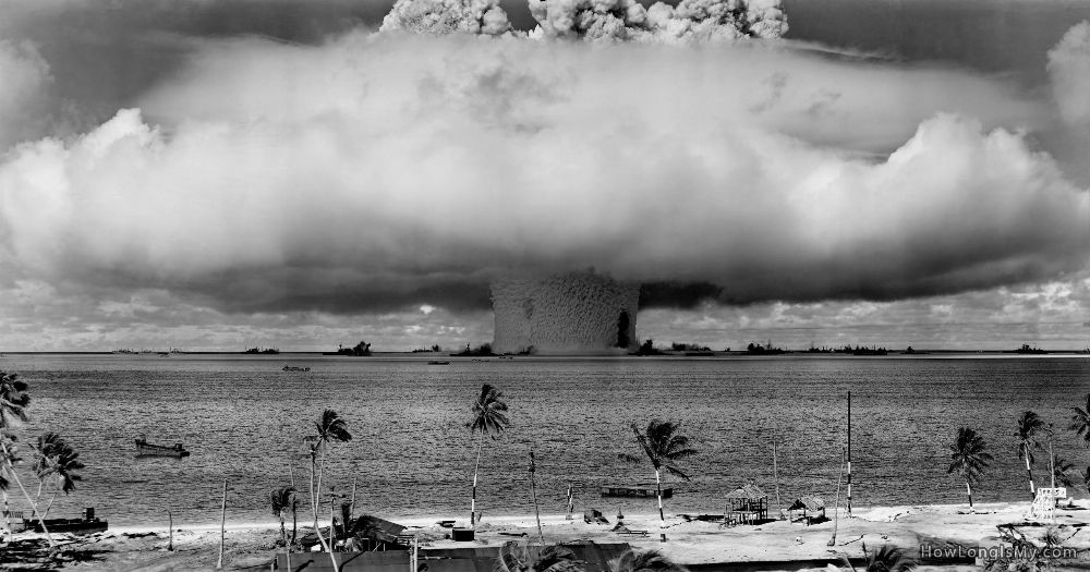 nuclear explosion test